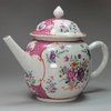 N841 Famille rose teapot, Qianlong (1736-95)