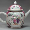 N841 Famille rose teapot, Qianlong (1736-95)