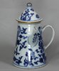 N938 Blue and white lighthouse teapot &amp; cover