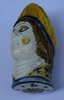 P354 Prattware pottery screw top snuff box, circa 1790