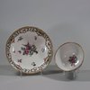 P431 Famille rose teabowl and saucer, Qianlong (1736-95)