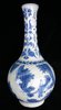 P76 Blue and white vase, Chongzhen (1628-1643)