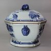 P784 Blue and white tureen and cover, Qianlong (1736-95)