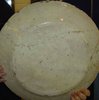 P933 Rare Italian large Castelli dish decorated with Moses striking