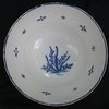 P976 Rare English delft polychrome deep bowl circa 1730