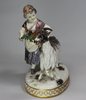 PC4 Meissen group of boy and ram, circa 1900     SOLD
