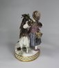 PC4 Meissen group of boy and ram, circa 1900     SOLD