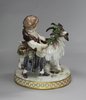 PC4 Meissen group of boy and ram, circa 1900     SOLD