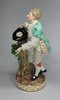 PC5 Meissen figure of boy by a tree stump, circa 1900     SOLD