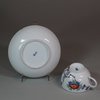 PW3 Meissen lobed teabowl and saucer, circa 1745