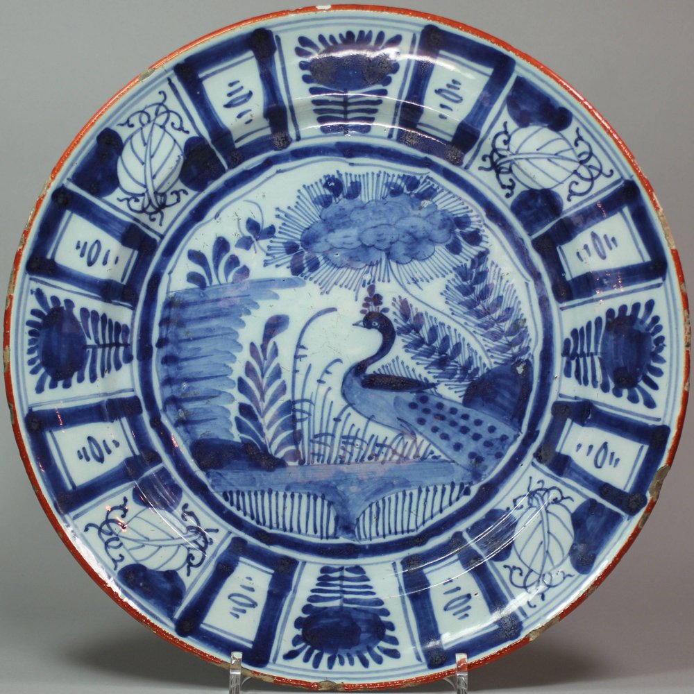 Q21 Dutch Delft Dish 18th century