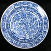 Q311 Blue and white basin, Kangxi (1662-1722)