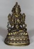 Q362 Gilt bronze buddha