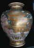 Q368 Superb Japanese satsuma vase of baluster form Meiji