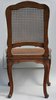 Q593 Set of eight Louis XV provincial walnut dining chairs