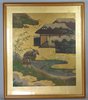 Q707F Japanese painting 17th century, Kano school