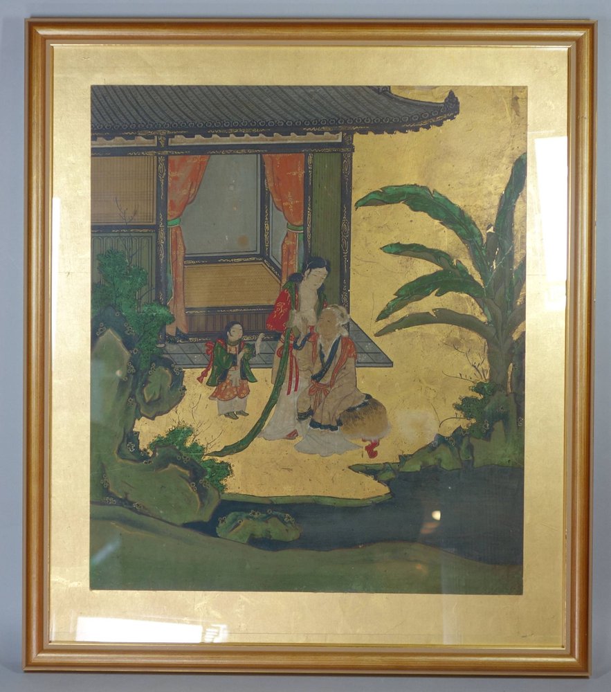 Q707G Japanese painting 17th century, Kano school