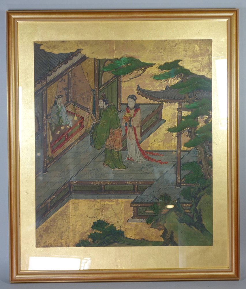 Q707H Japanese painting 17th century, Kano school