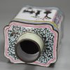 Q873 Canton enamel tea canister, Qianlong (1736-95)