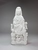 Q934 Blanc-de-chine figure of Guanyin, 18th century