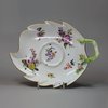 Q981 Meissen leaf-shaped saucer dish, second half of 18th century