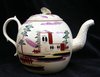 R140 English creamware teapot, 18th century