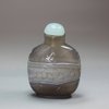 R329 Agate snuff bottle, 19th century