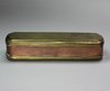 R634 Dutch brass and copper tobacco box, 18th century