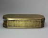 R635 Dutch brass and copper octagonal tobacco box, 18th century