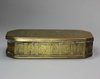 R635 Dutch brass and copper octagonal tobacco box, 18th century