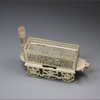 R652 Carved bone locomotive, 19th century