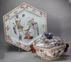 R669 Hexagonal tureen cover and stand, Qianlong (1736-95)