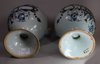 R685 Pair of English early 18th century delft wet drug jars