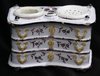 R696 German faience inkstand, circa 1775