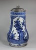 R936 Dutch delft blue and white tankard