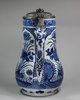 R936 Dutch delft blue and white tankard