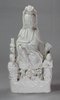 R947 Blanc-de chine figure of Guanyin, 17th century