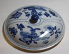 R97 Blue and white bowl and cover, Kangxi (1662-1722)