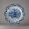 R980 Blue and white plate, circa 1720