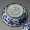 R983 Blue and white circular box and cover, Kangxi (1662-1722)