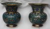 TL135 Two Fine Chinese cloisonne leys jars (zhadou)