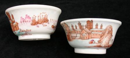 TL19 Pair of famille-rose bowls, Qianlong (1735-1795)