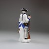 U108 Meissen figure of a soldier, c. 1750