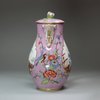 U131 Meissen purple-ground jug and cover, c. 1735-40