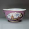 U138 Meissen purple-ground slop-bowl, c. 1735-40