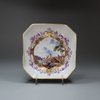 U139 Meissen purple-ground spoon-tray, c. 1735-40