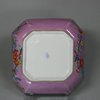 U139 Meissen purple-ground spoon-tray, c. 1735-40