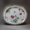 U189 Large famille rose soup tureen, cover and underdish