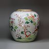 U191A Famille rose ginger jar, Qianlong (1736-95)