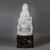 U194 Blanc de chine figure of Guanyin, c. 1700